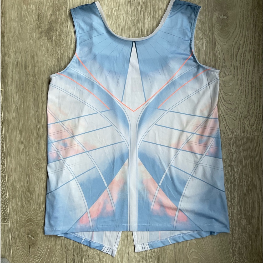 Lucky in love tie back top